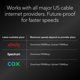 thumbnail image 3 of Módem por cable NETGEAR Nighthawk DOCSIS 3.1 CM2500 2 Gbps, 3 of 9
