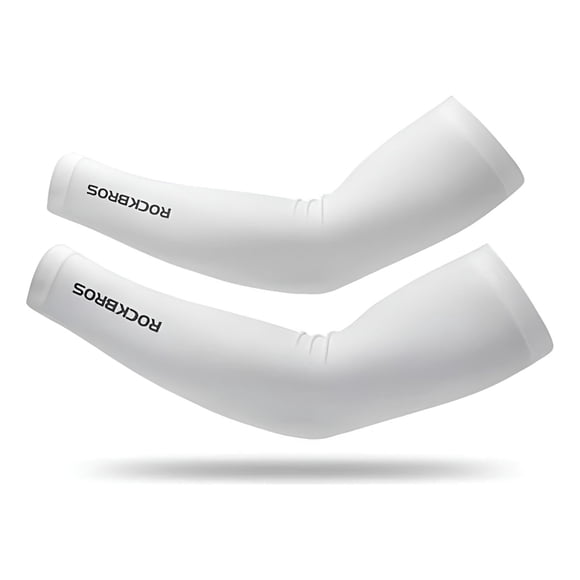Mangas Rockbros Ciclismo, Deportes, Manejo, Uv400 Manguillas blanco XL