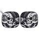 thumbnail image 1 of Parasol para parabrisas Auto Drive AD24M43 28 x 31,5 pulgadas diseño calavera, 1 of 3