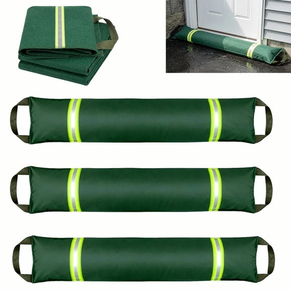 Barrera de Agua Reutilizable sin Arena MEIHUIJI 91 cm (Pack de 3)