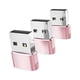 thumbnail image 1 of 3 Piezas Tipo C 3.1 A USB 2.0 Adaptador De Transmisión De Datos Para Auriculares Rosa, 1 of 5
