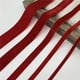 thumbnail image 3 of Xiao Hua Cinta de Terciopelo Rojo Vino de 0.59 Pulgadas x 5 Yardas de Largo, 2 Piezas de Cintas de Terciopelo Suave de Felpa de un Solo Lado, Adecuada para Empaques de Regalos de Navidad, Pasadores, 3 of 3