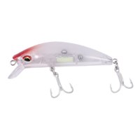 Magideal - Señuelos De Pesca Cebos Duros, Señuelos De Pesca De Pececillo Con Ojos 3D Crankbait, Señuelo De Aparejos De Pesca Swimbait Para Agua Dulce/Agua De Salada Espalda Blanca