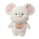 thumbnail image 1 of Juguete De Peluche De Dibujos Animados Que Se Acurruca Para El Compa?ero De Juguete Decoración De La Habitación De Vacaciones Blanco, 1 of 5