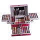 thumbnail image 1 of Juego De Paleta De Maquillaje Cosmético, Combinación Para Vacaciones, Profesional, Rosa Roja, 1 of 5