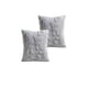 thumbnail image 1 of Set De 2 Fundas De Cojin Con Relieve 45x45cm Gris C, 1 of 4