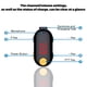 thumbnail image 5 of Walkie Talkies SINORISE Super Mini, radio bidireccional, paquete de 3 unidades, 5 of 8