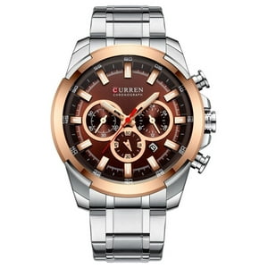 Reloj Analogo Plateado Curren 8361_3