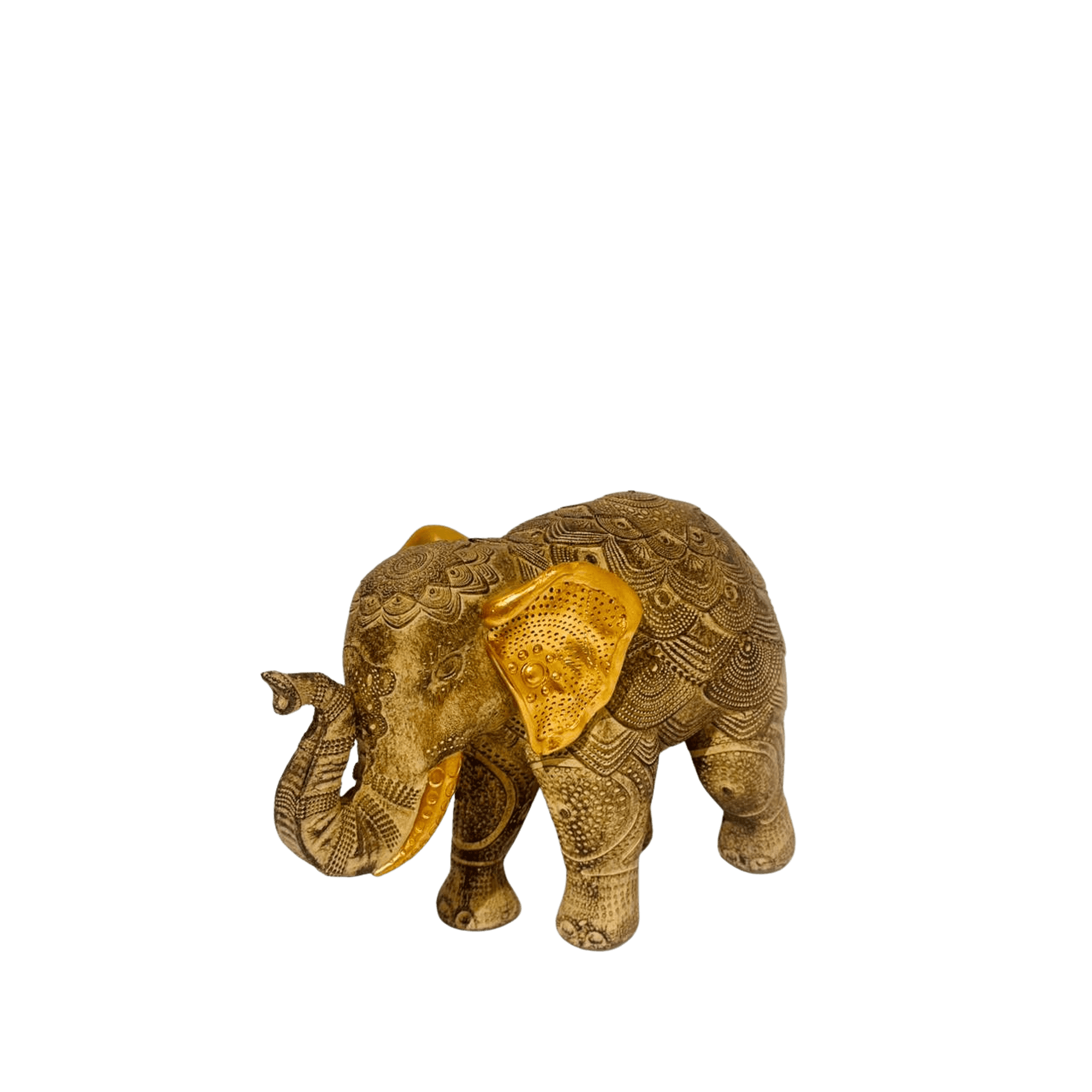 Decostilo - Adorno Figura De Elefante Zen Buda 22x31cm