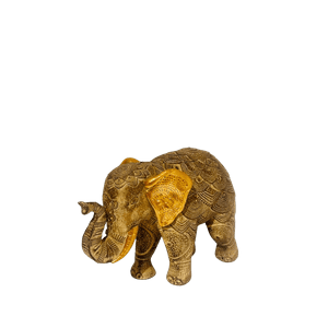 Decostilo - Adorno Figura De Elefante Zen Buda 18X25Cm