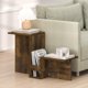 thumbnail image 1 of Mesa auxiliar Furinno BOYATE con diseño en forma de valle, estantes escalonados y porta revistas – a, 1 of 6