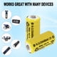 thumbnail image 4 of Batería recargable Zsolarigt 2/3 AA NiCd de 1,2 V y 400 mAh, 4 of 7