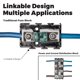 thumbnail image 2 of Portafusibles NVX XFMMINI 4/8 calibre Mini-ANL/AFS, 2 of 9