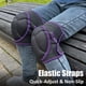 thumbnail image 4 of Rodilleras KneeCradle para jardinería y pisos, color morado, 4 of 6