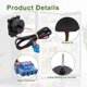 thumbnail image 5 of Motor de ventilador del condensador para refrigerador Gesleben EAU65058502 compatible con LG, 5 of 7