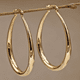 thumbnail image 1 of Gorgeous Lightweight Oval Hoop Earrings: Perfect for Women & Girls' Daily Decorations!, 1 of 5