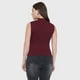 thumbnail image 2 of Polera Mujer Halter Rib Burdeo Corona, 2 of 5