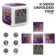 thumbnail image 3 of Mundo Extraño theme 7 colors Alarm Clock Digital LED Alarm Clock Gifts for kids friends family, 3 of 6