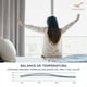 thumbnail image 3 of Cortina De Tela Blackout Blanca 140x220, 3 of 8