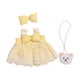 thumbnail image 1 of Accesorios Para Vestidos De Princesa Para Muñecas Traje Para Muñecas De 38 Cm Regalos De Acción De Gracias Amarillo, 1 of 3