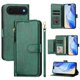 thumbnail image 1 of Funda Billetera Cremallera para iPhone 17 AIr con Porta Tarjetas, Soporte y Correa Verde, 1 of 5