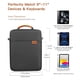 thumbnail image 2 of Funda para tableta MoKo iPad Pro M4/Air M2 de 9-11 pulgadas, negro/gris, 2 of 7