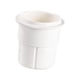 thumbnail image 2 of Vaso Dosificador De Portafiltros Vaso Reutilizable Para Cafetera Vaso Para Polvos Para Cafeteras 51 Mm Blanco, 2 of 3