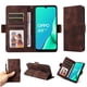 thumbnail image 1 of Carcasa FOXDOCK OPPO A9 2020 de cuero PU, diseño acolchado clásico, protección contra caídas y rayones, 1 of 5