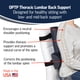 thumbnail image 3 of Respaldo OPTP torácico lumbar con respaldo completo para silla, 3 of 8