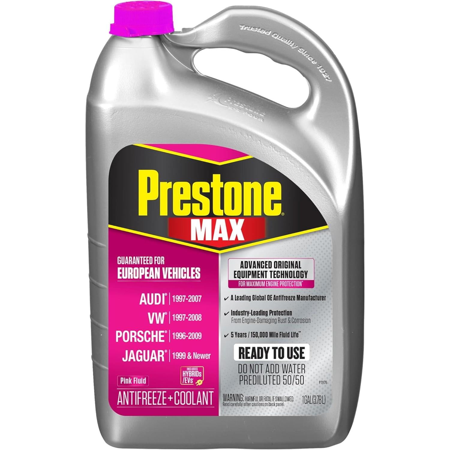 Refrigerante Anticongelante Max European Rosado Prestone