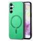 thumbnail image 2 of Magnetic Slim Case for Samsung Galaxy A35 with Camera Guard & Anti-Scratch Back Green, 2 of 6