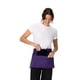 thumbnail image 2 of Delantal Chef Works con cintura unisex, color morado, con bolsillos, 2 of 4