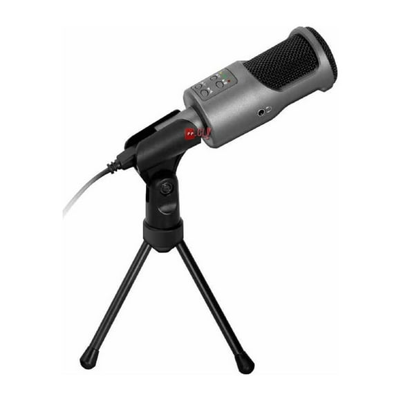 Micrófono Condensador Usb Con Trípode Para Home Studio - Ps