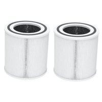 Magideal - 2X Purificador De Aire Accesorios De Filtro Mantenimiento Piezas De Reparación De Carbono Activado Reemplazar Para El Dormitorio Doméstico Oficina En