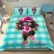 thumbnail image 1 of Hiphop Black Girl African Custom Name Quilt Duvet Cover Set Bedclothes3-Piece Bedding Set, 1 of 5
