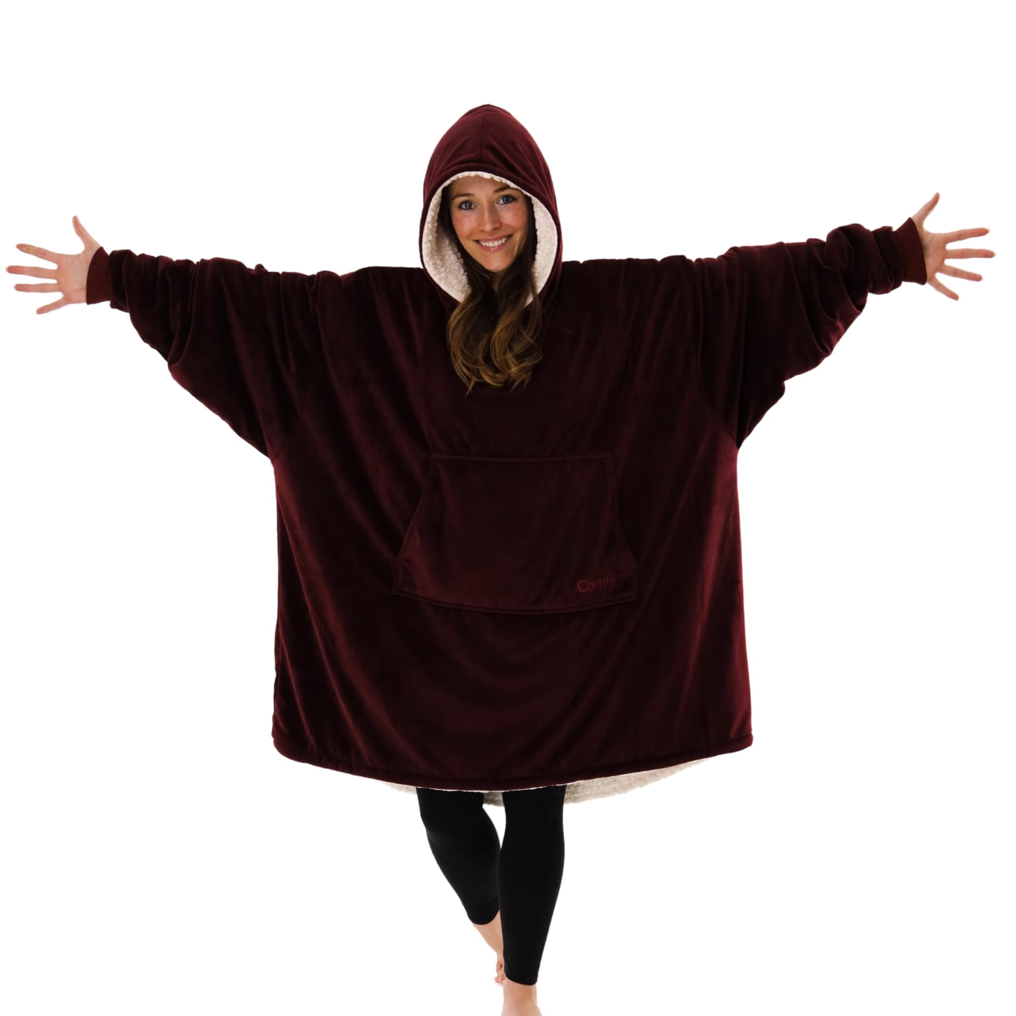 Manta Portátil The Comfy Original Sherpa, Forro Polar De Microfibra
