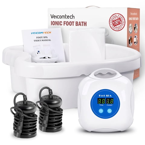Máquina Ionic Detox Para Baño De Pies Y Spa Veicomtech Con Bañera Y Revestimientos