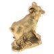 thumbnail image 2 of Latón Chino 12 Estatua De Animales Escultura Ornamento Suerte Encanto Cabra, 2 of 5