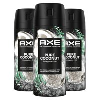 Desodorante Corporal En Aerosol Axe Fine Fragrance Pure Coconut 120 Ml (Paquete De 3)