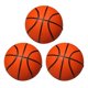 thumbnail image 1 of 3 Unids Mini Goma Baloncesto Interior Al Aire Libre Ni?o Ni?o Ni?o Juguete 5 "Naranja, 1 of 6