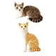 thumbnail image 1 of 2 Piezas De Simulación De Gatos Siameses Rellenos De Felpa De Animales Rellenos Para Regalo, 1 of 5