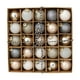 thumbnail image 1 of 24 Bolas De Cristal Navideñas, Colgantes Pequeños De Navidad Para Celebraciones Festivas En El Hogar, Color Gris, 1 of 3