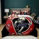 thumbnail image 1 of x1660 Bed SheetsCartoon Skateboard Duvet Cover Set Cartoon Wolf Kids Hip Hop Skateboard Sport Cute Wild Animal Polyester Quilt Cover 3-Piece Bedding Set (1 Duvet Cover + 2 Pillow Shams) nj1660, 1 of 5