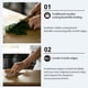 thumbnail image 4 of Tabla de Cortar de Goma Asahi Cookin Cut NE05101 38x21x1.3 cm, 4 of 8