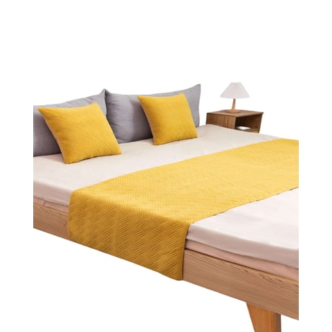 Imac Hogar - Piecera Sin Fundas Elegante Amarillo