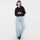 thumbnail image 4 of Sweater Mujer Hoodie Color Negro Corona, 4 of 5