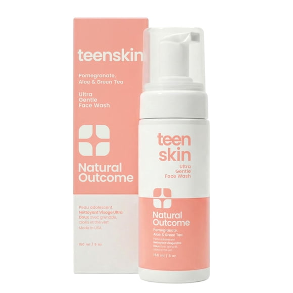 Jabón facial Natural Outcome Teen Skin ultrasuave, 150 ml