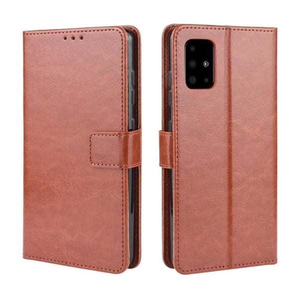 Funda tipo libro para Samsung Galaxy S20 5G, cartera todo‑en‑uno, funda multifuncional con tarjetero y correa de muñeca desmontable