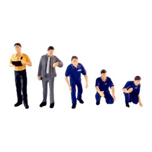 Bothyi - 5 Figuras De Diorama A Escala 1/64 De Resina Para Accesorios De Casa De Muñecas Fariy Garden Style B