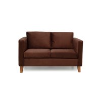 Barra Design - Sofá Mila 2C Felpa Café